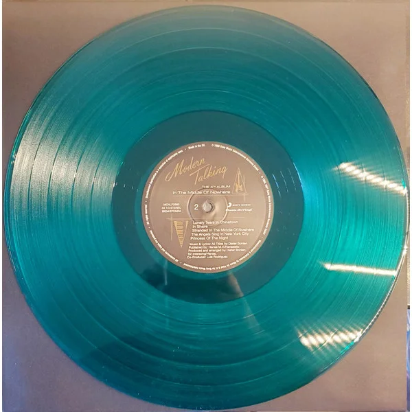Пластинка Modern Talking - In The Middle Of Nowhere (Coloured) LP - рис.2