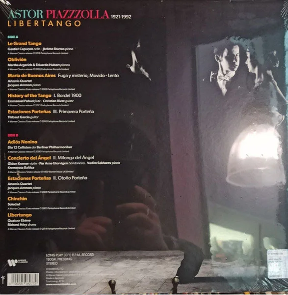 Виниловая пластинка Various Artists – Astor Piazzolla – Libertango LP - рис.1