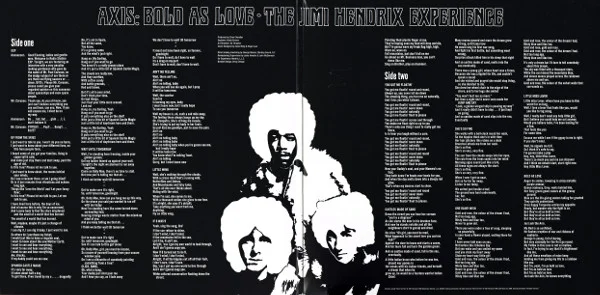 Виниловая пластинка The Jimi Hendrix Experience - Axis: Bold As Love - рис.1