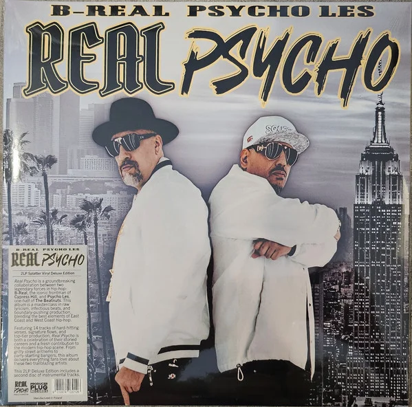 Виниловая пластинка B-Real & Psycho Les – Real Psycho - Coloured - 2LP - рис.0
