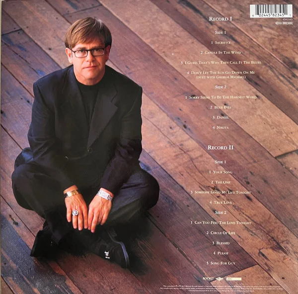 Виниловая пластинка Elton John – Love Songs - 2LP - рис.1