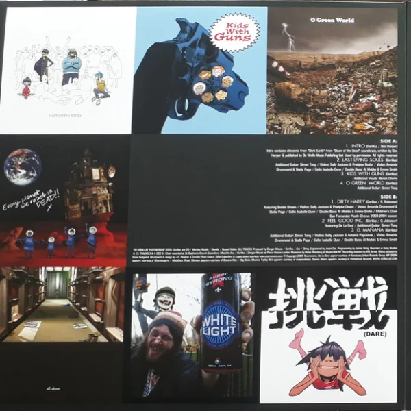 Виниловая пластинка Gorillaz - Demon Days - 2LP - рис.2