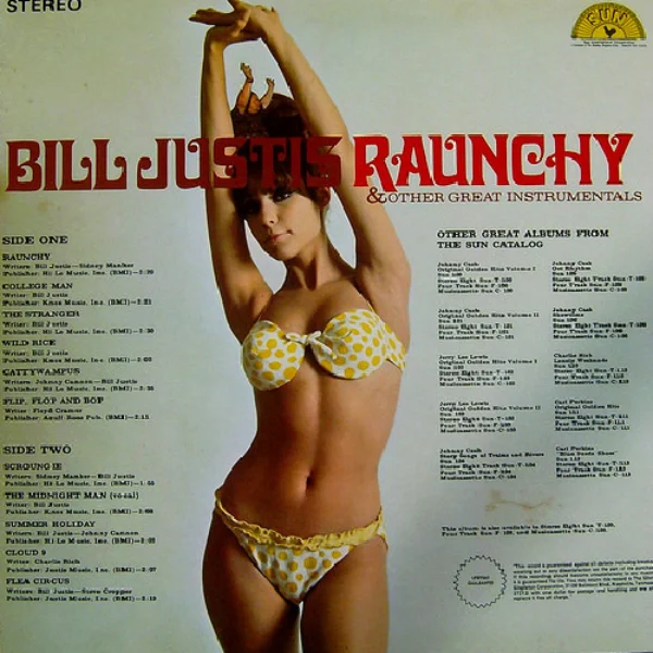 Виниловая пластинка Bill Justis - Raunchy & Other Great Instrumentals LP - рис.2