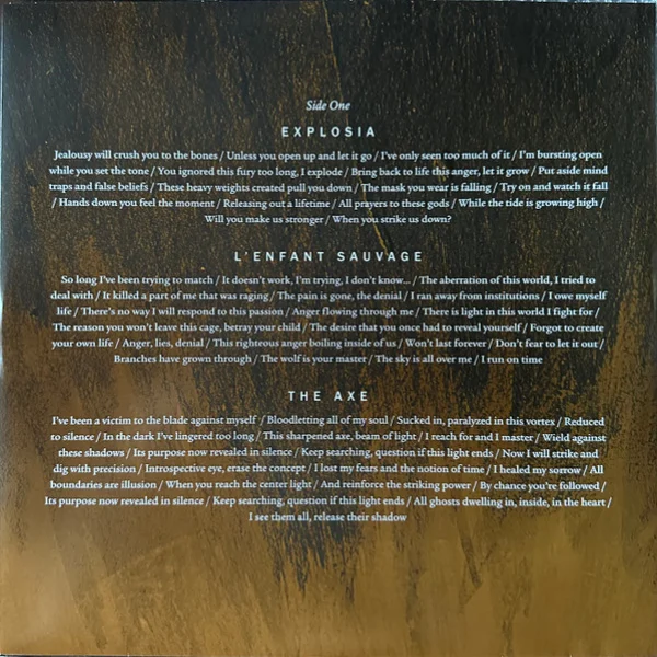 Виниловая пластинка Gojira – L'Enfant Sauvage (coloured) - 2LP - рис.4