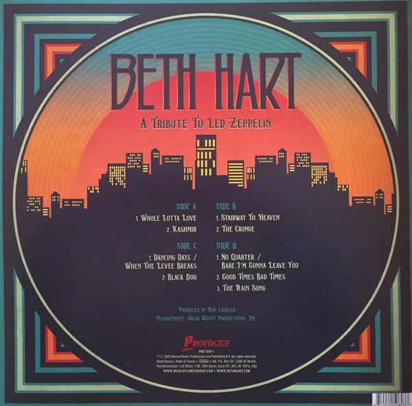 Виниловая пластинка Beth Hart – A Tribute To Led Zeppelin 2LP - рис.1