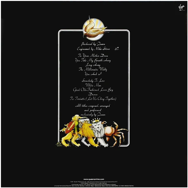 Пластинка Queen – A Day At The Races LP - рис.1