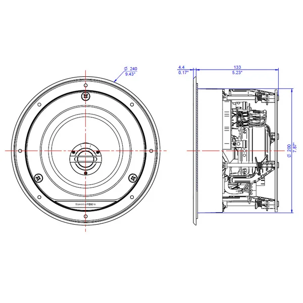 Встраиваемая акустика Bowers & Wilkins CCM665 White - рис.2