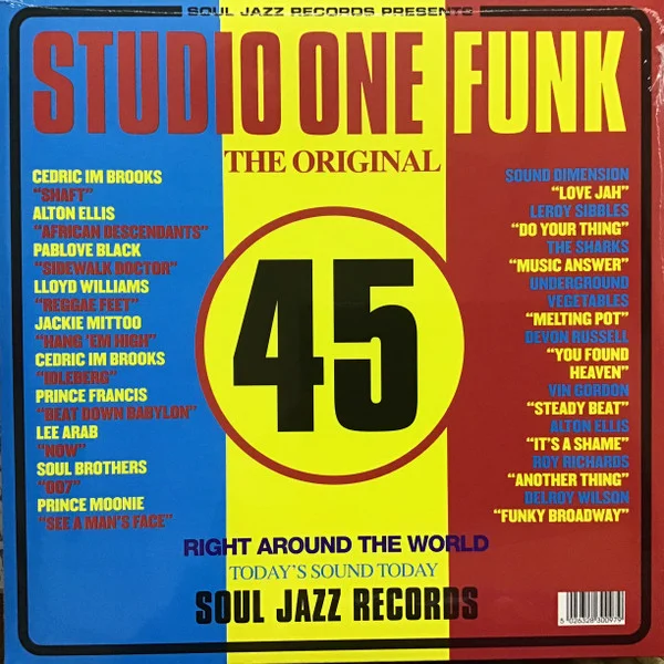 Виниловая пластинка Various – Studio One Funk 2LP (Transparent Red) - рис.1