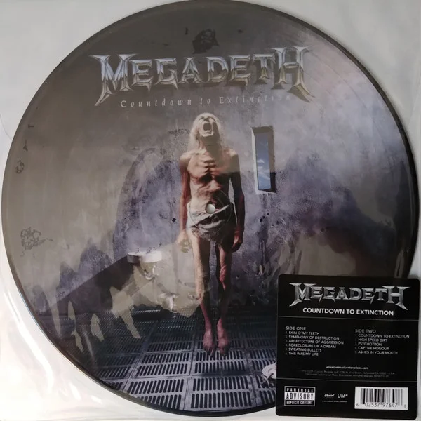 Виниловая пластинка Megadeth - Countdown To Extinction (Picture) LP - рис.3