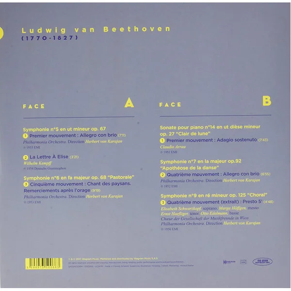 Виниловая пластинка Ludwig van Beethoven - The Masterpieces Of Ludwig Van Beethoven - LP - рис.1