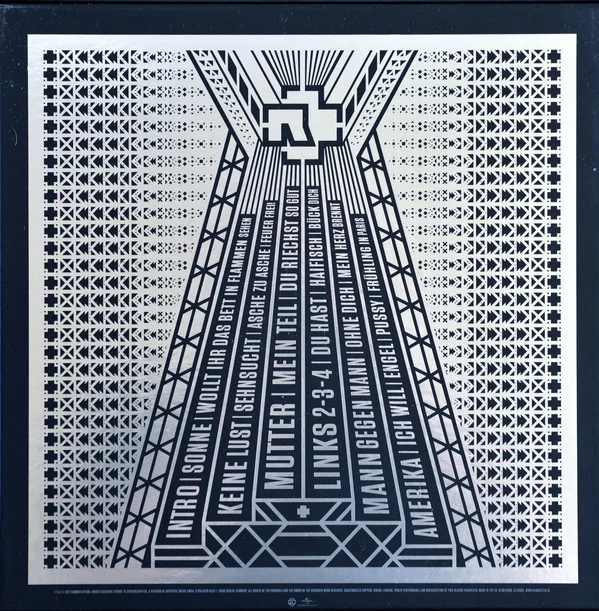 Виниловая пластинка Rammstein - Paris - рис.2