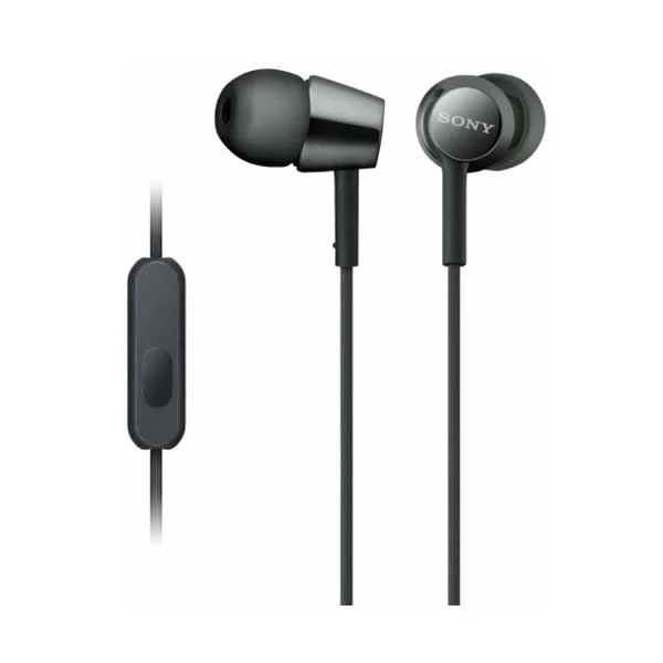 Наушники внутриканальные Sony MDR-EX155AP Black - рис.0