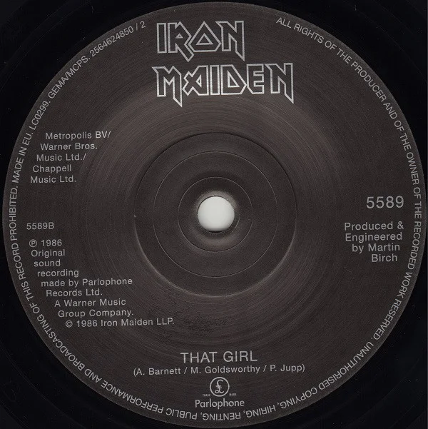 Виниловая пластинка Iron Maiden - Stranger In A Strange Land - рис.3