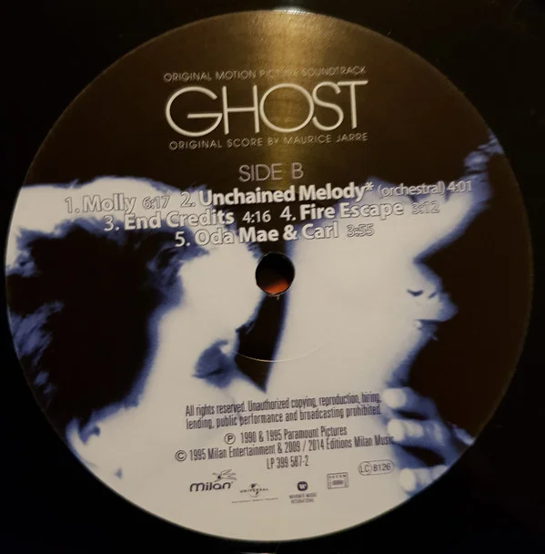 Виниловая пластинка OST GHOST - рис.3