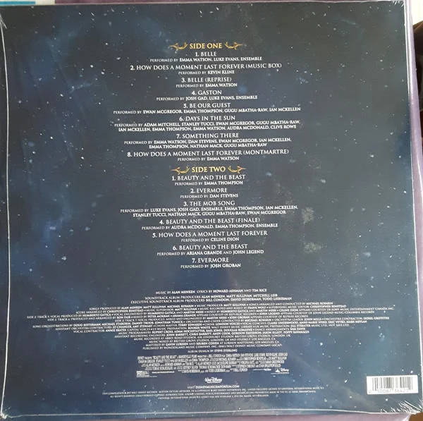 Виниловая пластинка Various - Beauty And The Beast (The Songs) - рис.1