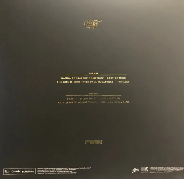 Виниловая пластинка Michael Jackson – Thriller (MFSL) LP - рис.6