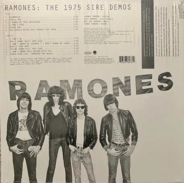 Виниловая пластинка Ramones - The 1975 Sire Demos - Coloured LP - рис.1
