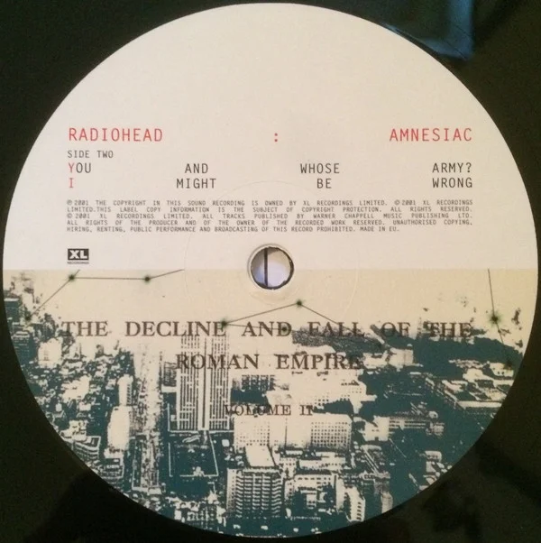 Виниловая пластинка Radiohead - Amnesiac LP - рис.4