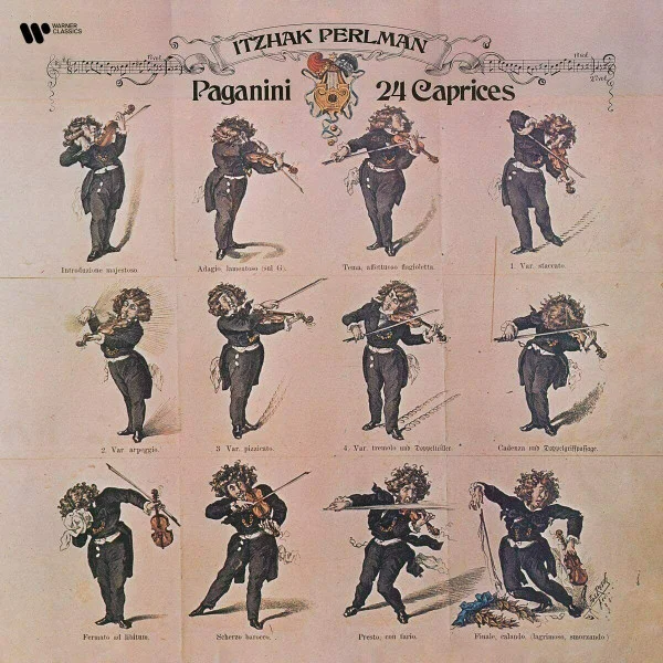 Виниловая пластинка Paganini, Itzhak Perlman – 24 Caprices LP - рис.0