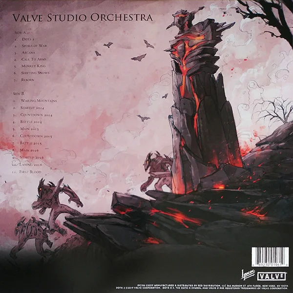 Виниловая пластинка Valve Studio Orchestra - The Dota 2 Official Soundtrack - рис.1