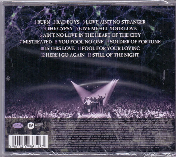 CD-диск Whitesnake - The Purple Tour [Live] - рис.1
