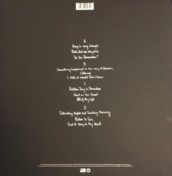 Виниловая пластинка Phil Collins - ...But Seriously - 2LP - рис.1