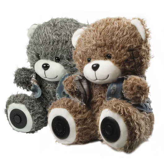 Портативная колонка Ritmix ST-250 Bear BT Brown - рис.1