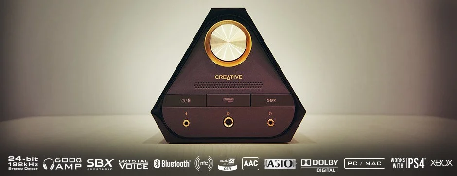 Купить внешнюю звуковую карту Creative Sound Blaster X7 Black по