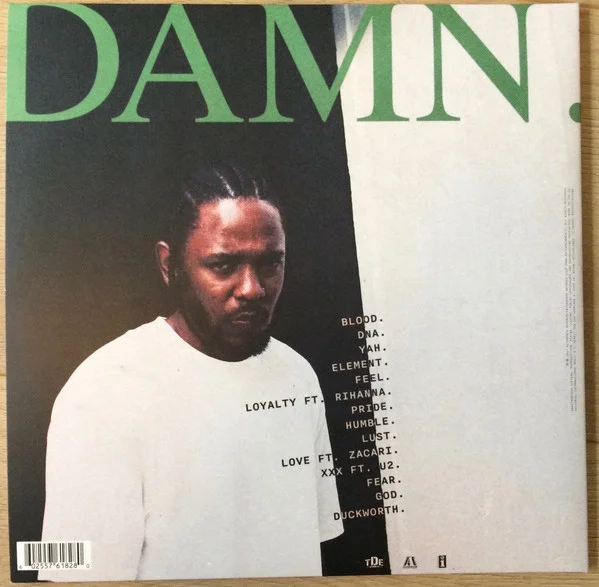 Виниловая пластинка Kendrick Lamar - Damn LP - рис.1