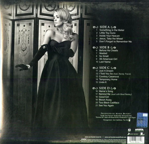 Виниловая пластинка Carrie Underwood – Greatest Hits: Decade #1 - 2LP - рис.1