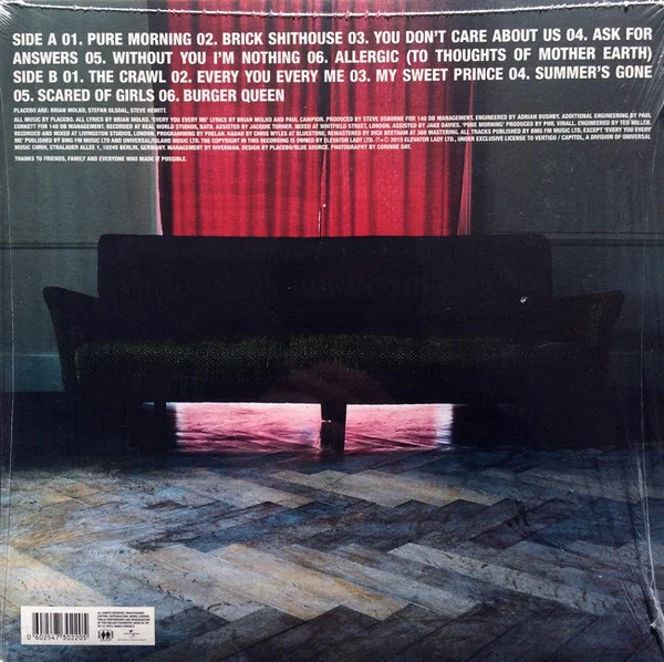 Виниловая пластинка Placebo - Without You I'm Nothing LP - рис.1