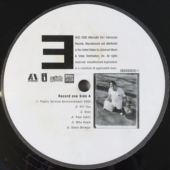 Виниловая пластинка Eminem – The Marshall Mathers LP - рис.3