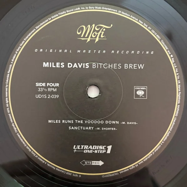 Виниловая пластинка Miles Davis – Bitches Brew (Ultradisc One Step) MFSL - 2LP - рис.11
