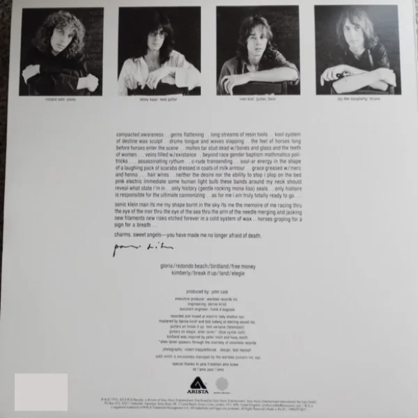 Виниловая пластинка Patti Smith – Horses (coloured) LP - рис.1