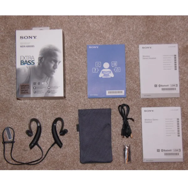 Беспроводные наушники Sony MDR-XB80BS Black - рис.5