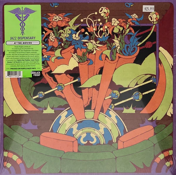 Виниловая пластинка Various – Jazz Dispensary: At The Movies (Coloured Purple) LP - рис.0