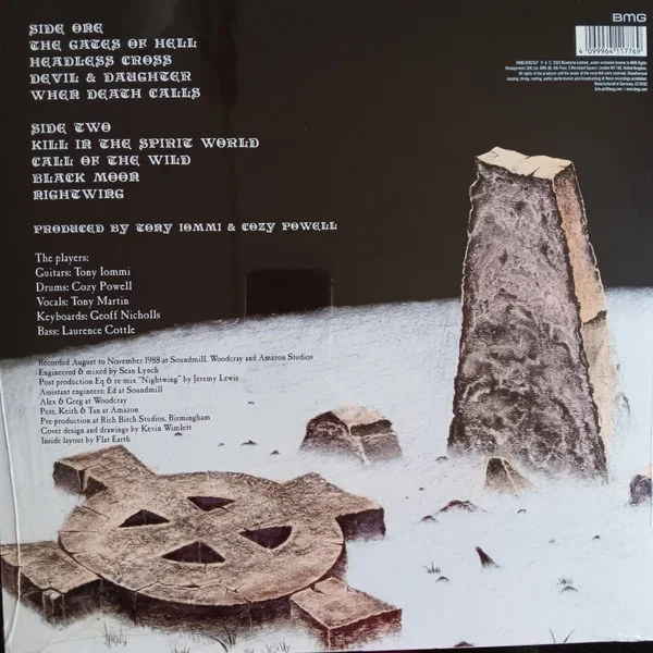 Виниловая пластинка Black Sabbath – Headless Cross (2024 Remaster) (Ultra Clear) LP - рис.1