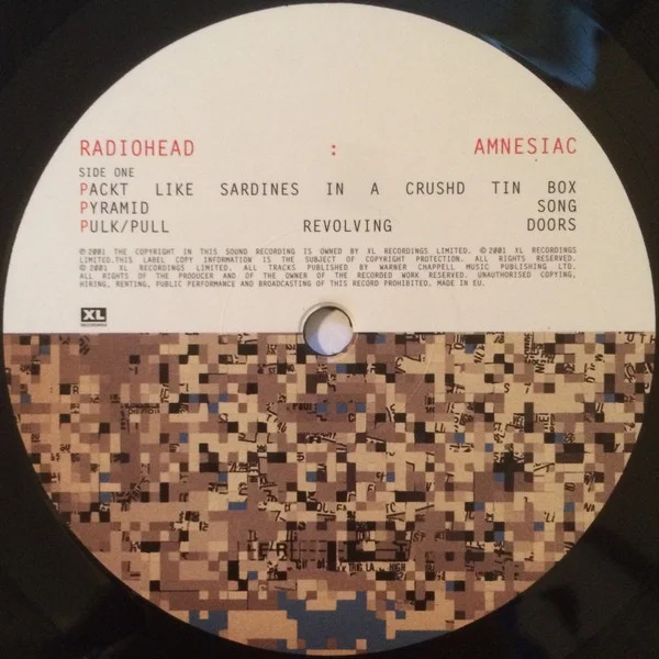 Виниловая пластинка Radiohead - Amnesiac LP - рис.3