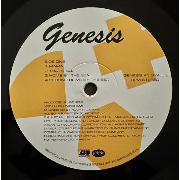 Виниловая пластинка Genesis - Genesis LP - рис.4