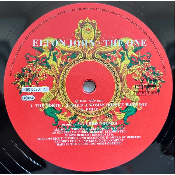 Виниловая пластинка Elton John – The One LP - рис.6