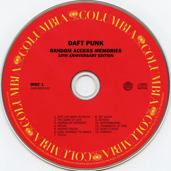 CD-диск Daft Punk – Random Access Memories (10th Anniversary Edition) CD - рис.5