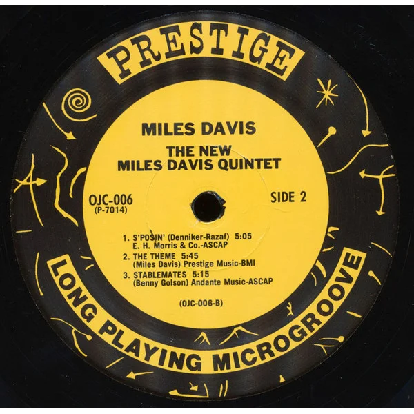 Виниловая пластинка The New Miles Davis Quintet – Miles (Original Jazz Classics) LP - рис.3