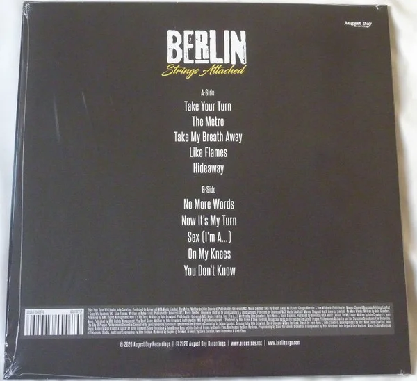 Виниловая пластинка Berlin – Strings Attached LP - рис.1