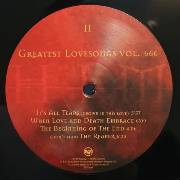 Виниловая пластинка HIM - Greatest Love Songs Vol. 666 LP - рис.5