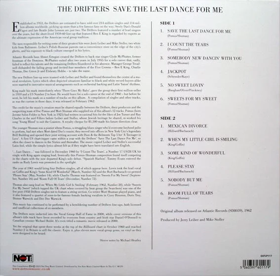 Виниловая пластинка The Drifters - Save The Last Dance For Me - рис.1