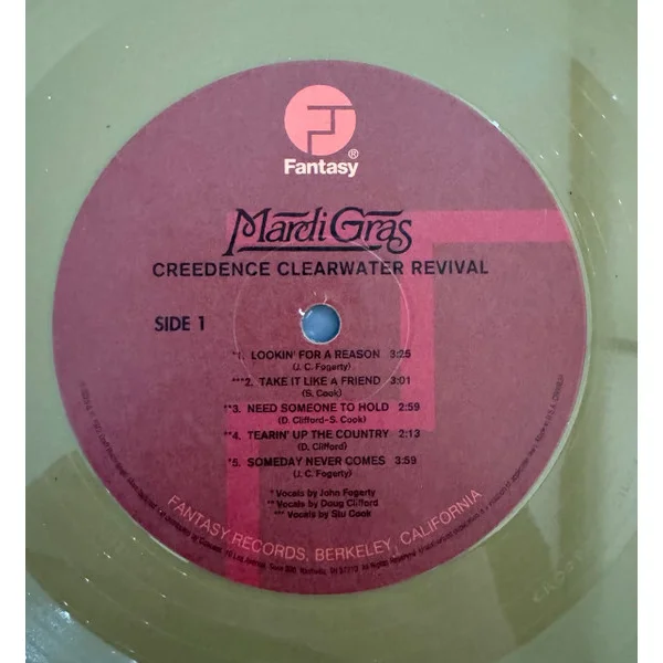 Виниловая пластинка Creedence Clearwater Revival - Mardi Gras - Gold LP - рис.3