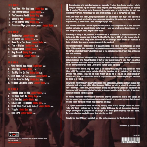 Пластинка Buddy Guy & Junior Wells – Pure Raw Blues LP - рис.1