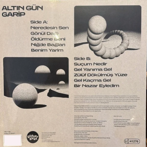 Виниловая пластинка Altın Gun - Garip LP - рис.1