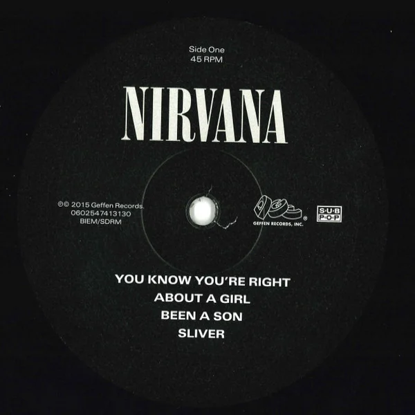 Виниловая пластинка Nirvana Nirvana LP (45rpm) - рис.9
