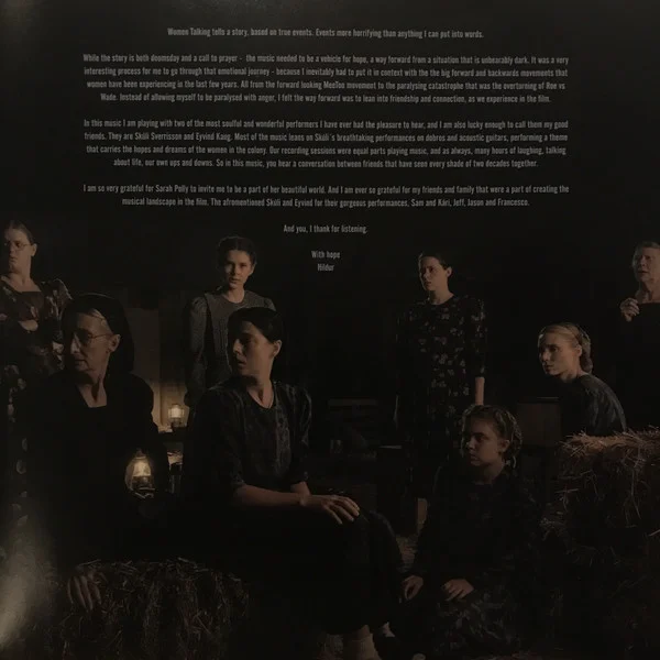 Пластинка OST Women Talking – Hildur Gudnadottir LP - рис.2